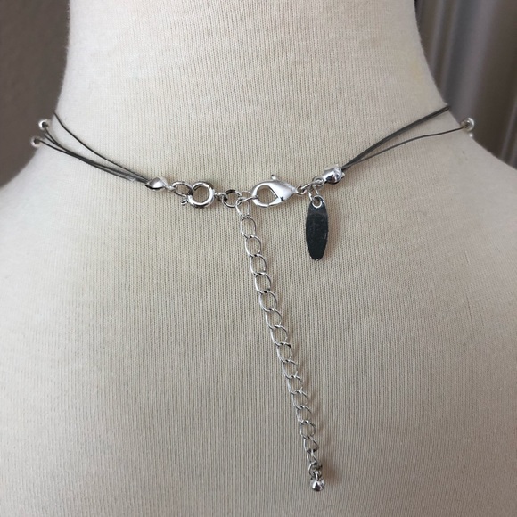 President’s Achievement Blue Crystal Wire Necklace - Picture 2 of 2